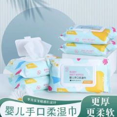 手口湿巾家庭实惠装L