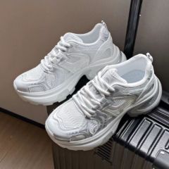 鸿鑫佰俪 潮流百搭老爹鞋&amp;F0210 米色 女码 37