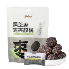 枣暖情黑芝麻枣夹核桃营养健康休闲小零食
