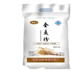 全麦粉含麦麸偏黑面粉含膳食纤维