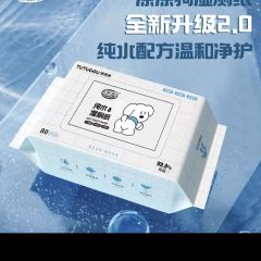 亲肤家庭免洗无香一次性加厚湿厕纸