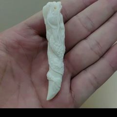 高端设计款鹿刻龙尖