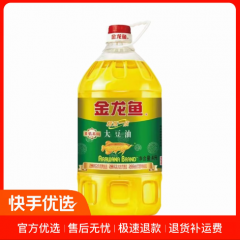 金龙鱼非转基因精炼一级大豆油4L*1桶家庭实惠装