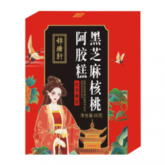 黑芝麻核桃阿胶糕