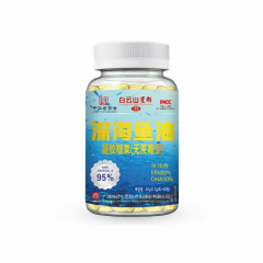 深海鱼油 EPA+DHA≥90% 无蔗糖型 广州白云山星群 60粒/瓶